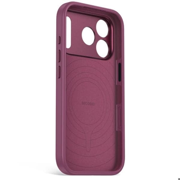 MagSafe-cover til iPhone 17 Pro / 18 Pro i antimikrobiel silikone Decoded Violet Violett