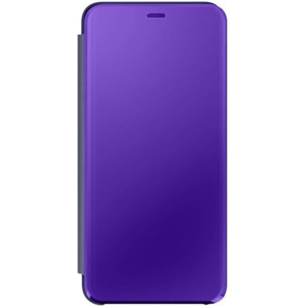 Cover - AVIZAR - Oppo Find X3 Lite - Gennemskinnelig flap - Spejleffekt - Videounderstøttelse Lila