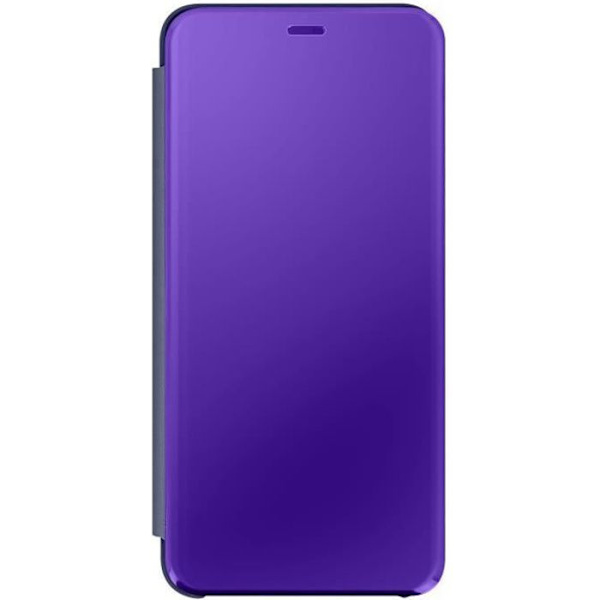 Cover - AVIZAR - Oppo Find X3 Lite - Genomskinlig flik - Spegeleffekt - Videostöd Lila