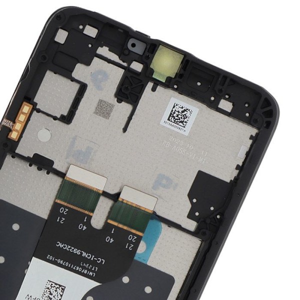 LCD-näyttö Samsung Galaxy A05s:lle + kosketuslasi + Samsungin musta kotelo Svart