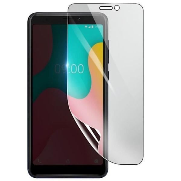 Näyttösuoja - 3MK - Wiko Y60 - Hydrogeeli Iskunkestävä - Läpinäkyvä - Iskunkestävä Transparent