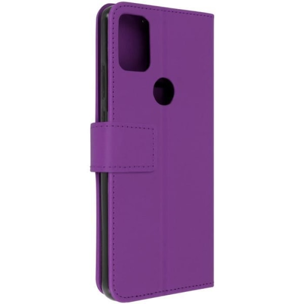Housse - AVIZAR - Alcatel 3X 2020 - Similläder med struktur - Stödfunktion - Lila Lila