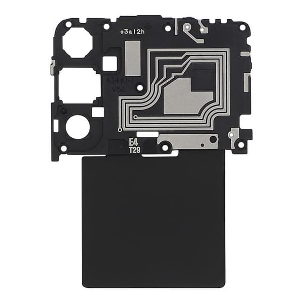 NFC Erstatningsnappe Service Pack til Galaxy A34 5G Samsung Sort Svart