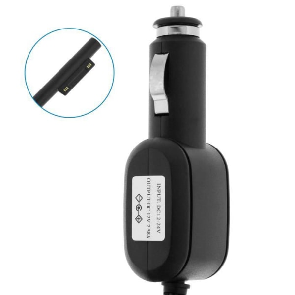 Bilagare - AVIZAR - 2580mAh - Dubbel USB-port - Svart - Universell Svart