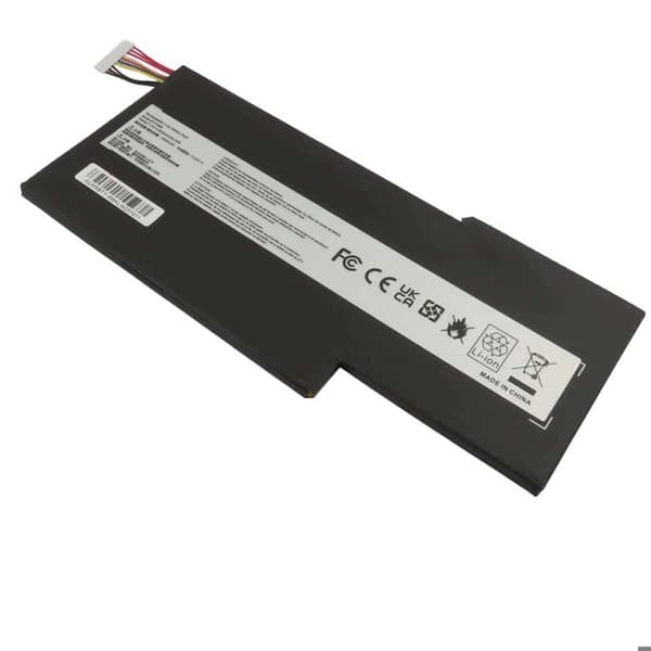Batteri - AVIZAR - GE66 Raider - 11.4V - 4600mAh - Lithium-polymer - Sort Svart