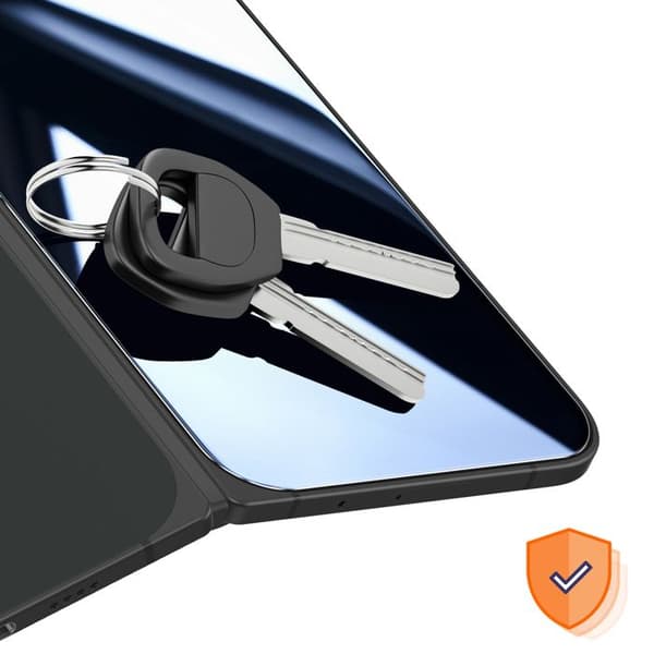 Google Pixel 11 Pro Fold -sarjan iskunkestävä, läpinäkyvä iMak-tempered lasisuoja Vit