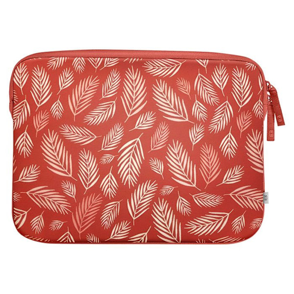 Pochette pour MacBook Pro 14 Motif Tropical Pattern ²Life MW Rouge Röd