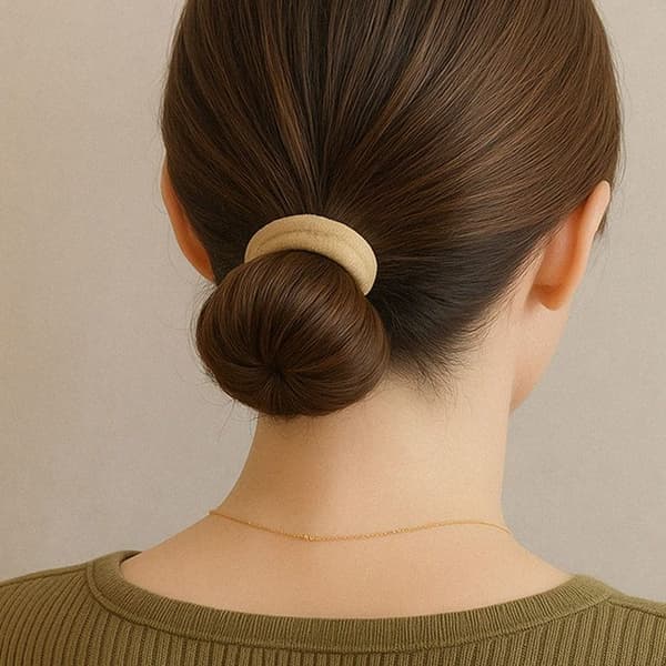 Hårsnoddar - AVIZAR - 20-pack - Brun - Bekväm - Utan elastisk brun