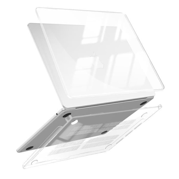 MacBook Air 13 2022 MW Kova Suojakuori Liukumatonta MW Läpinäkyvä Transparent