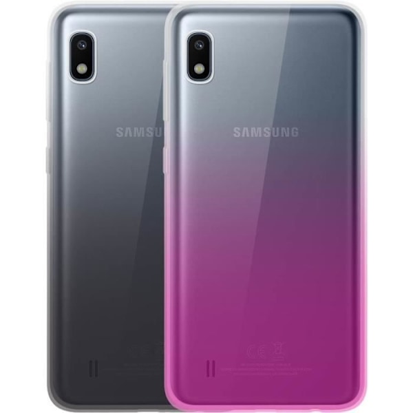 Duo Pack TPU 2 CB G A10 gradient Svart - Rosa