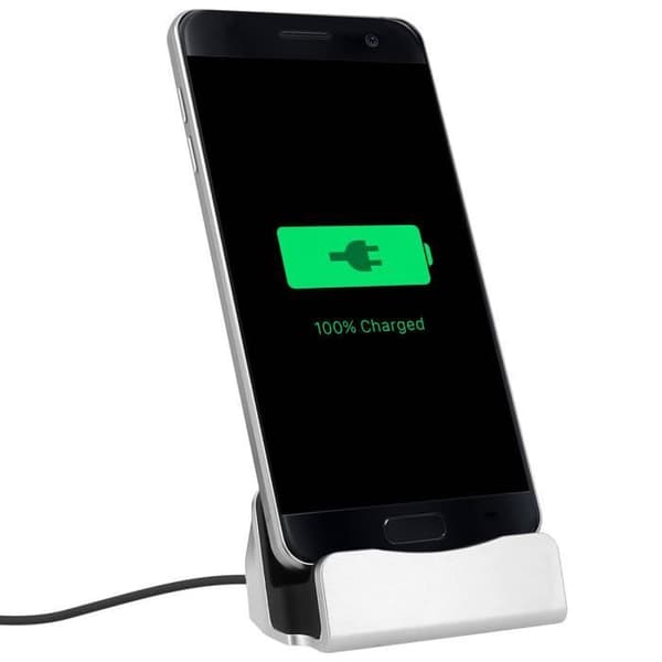 Smartphone dock - AVIZAR - Micro-USB - Hurtig opladning - Synchronisering - Kompakt