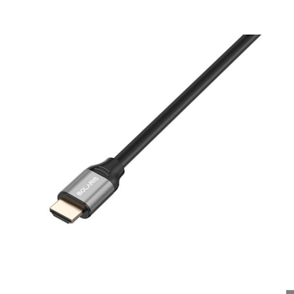 HDMI-kaapeli 4K 2.0 Ultra HD 60 Hz Bolaris 1,5 m Korkea Nopeus Musta