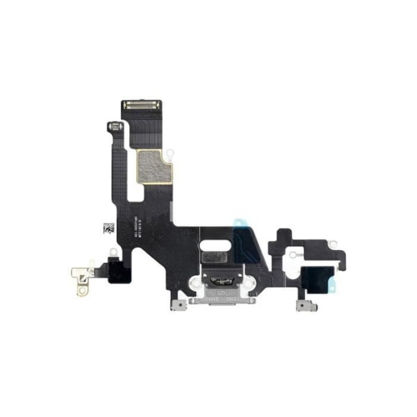 Laderconnector - Apple - iPhone 11 - Lightning - Hvid - Kvalitetsudskiftning Vit
