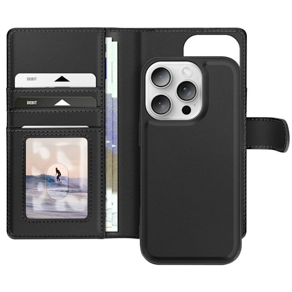 Étui til iPhone 16 Pro Max Aftageligt Cover Mayaxess Sort Svart