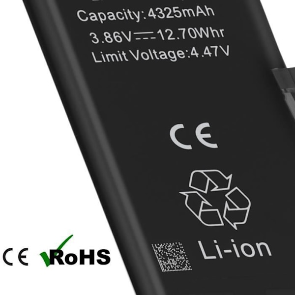 Sisäinen akku AVIZAR Apple iPhone 14 Plus 4325mAh TI-siru integroitu Musta Svart