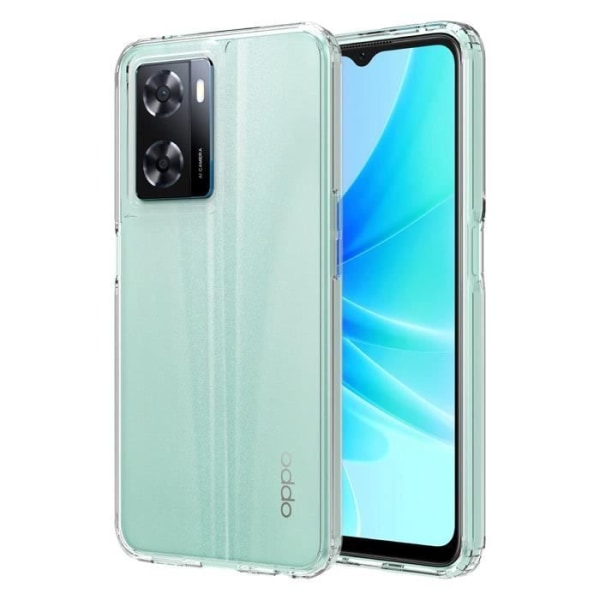 QDOS Oppo A57/57S hybrid anti-ridse behandling etui - gennemsigtig - TU