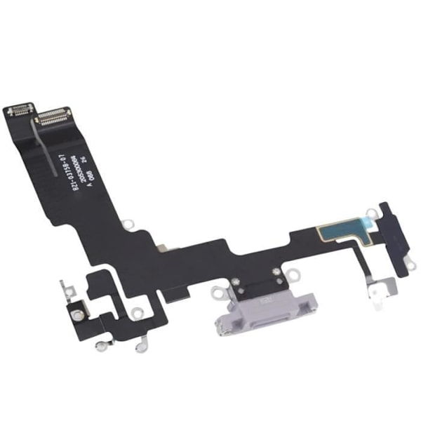 Lightning Charge Connector til iPhone 14 med mikrofon lilla Lila