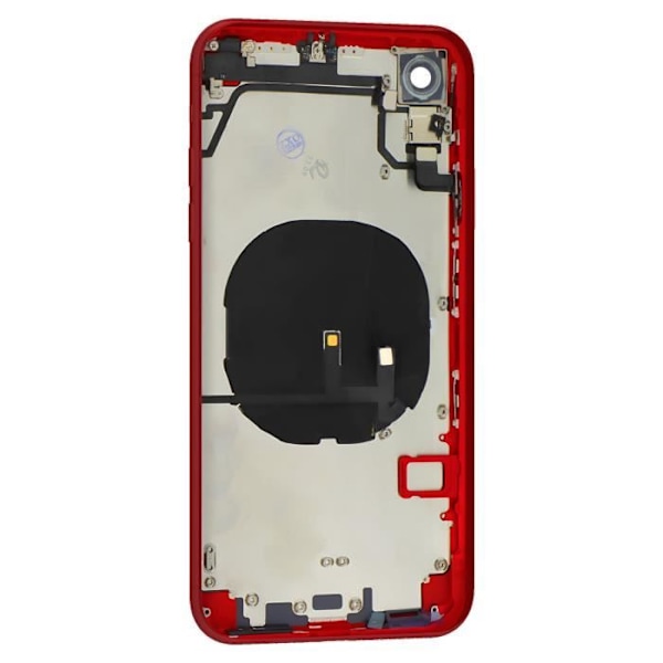 Täydellinen runko iPhone XR:lle - AVIZAR - Punainen - Keskikehys ja takaikkuna - Paino: 0 g Röd