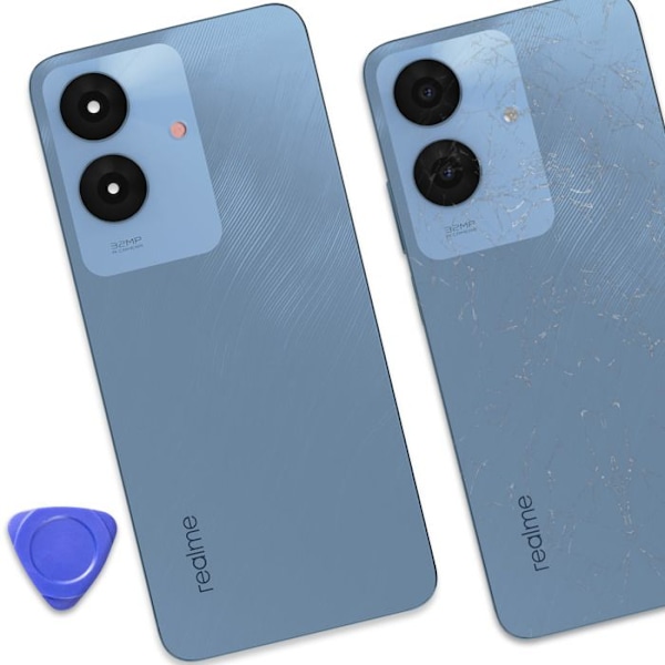 Erstatningsbatteri til Realme Note 60 Blå