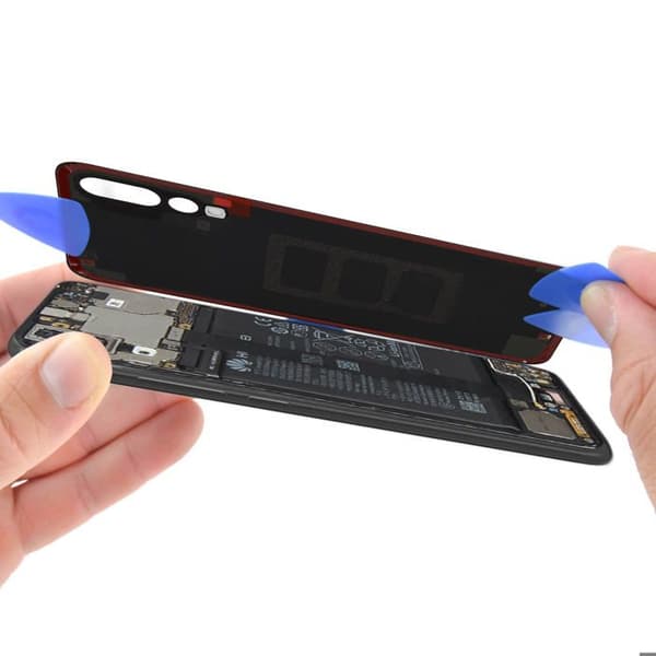 Batteri - Huawei - P20 Pro - Sort - Plastik - Erstatning svart