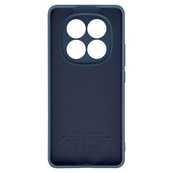 Skyddsfodral för Redmi Note 14 Pro och 14 Pro Plus Semi-hårt Soft-touch Mörkblå Blå