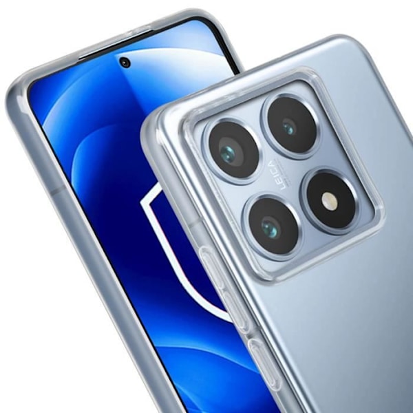 Xiaomi 14T Pro: Pehmeä ja Ohut 3mk Läpinäkyvä Silikoni Kuori Transparent