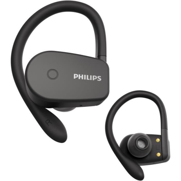 Philips - TAA5205 - Trådlösa in-ear sporthörlurar - 20 timmars batteritid - Avtagbara öronkrokar - IPX7