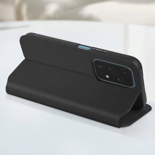 Honor 200 Lite - AVIZAR - Lompakko ja videotuki - Musta Svart