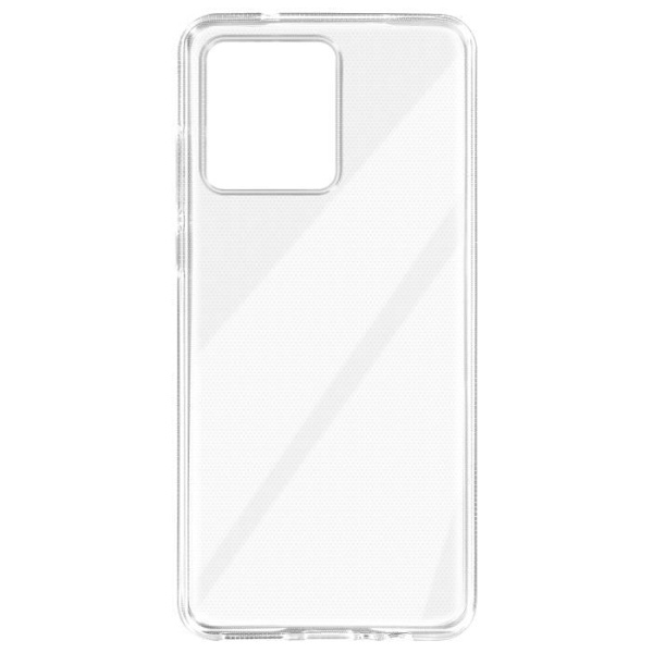 Siliconfodral - AVIZAR - Classic Case - Vit - Transparent - Motorola Moto G84 Vit
