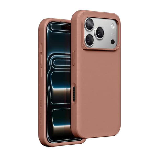 "Coque til iPhone 17 Pro Model SolidX Stødabsorberende 3.5 m certificeret MIL-STD 810G Rhinoshield Antik rosa" Ros