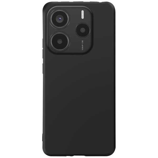 Coque til Xiaomi Redmi Note 14 5G Silikone Blød Tynd Belægning Mayaxess Sort Svart