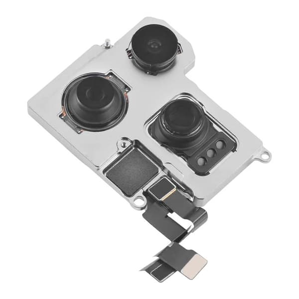 Bagkamera - Apple iPhone 16 Pro Max - Sort - Erstatning - Defekt Hovedsensor Svart