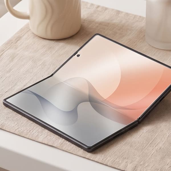 Skärmskydd för Galaxy Z Fold 8 Hydrogel Extern / Intern / Transparent Baksida Vit