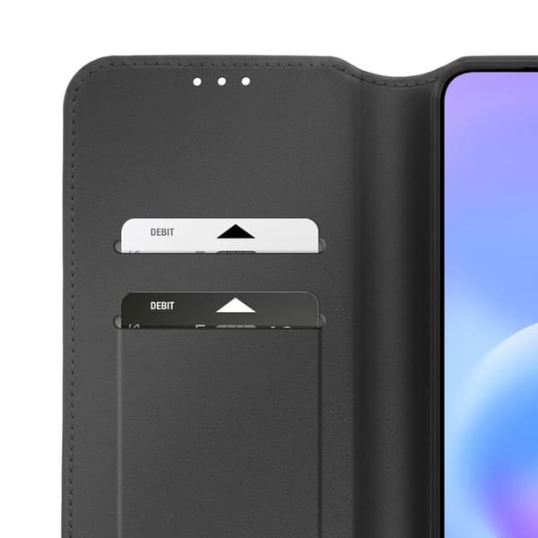 Flip Cover til Galaxy A57 Magnetisk Standfunktion Classic Edition Sort Svart