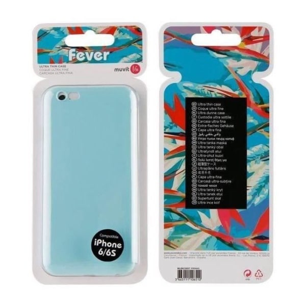 MUVIT LIFE Ultrathin Fever Case Blue: Apple iPhone 6 / 6S / 7 / 8