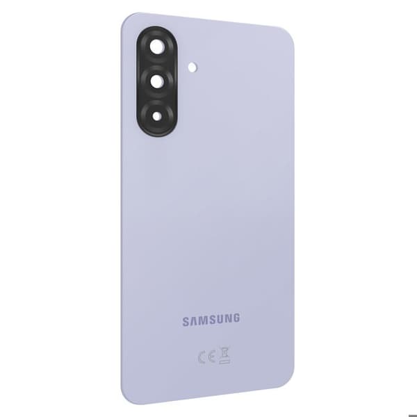 Batteri Cache - SAMSUNG - Galaxy A36 - Lavendel - Forudpåført Klæbende - Integreret Optisk Blok Lila