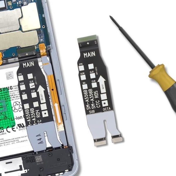 Emolevyn pöytäliina Samsung Galaxy A55:lle ja A35:lle Original Samsung Black