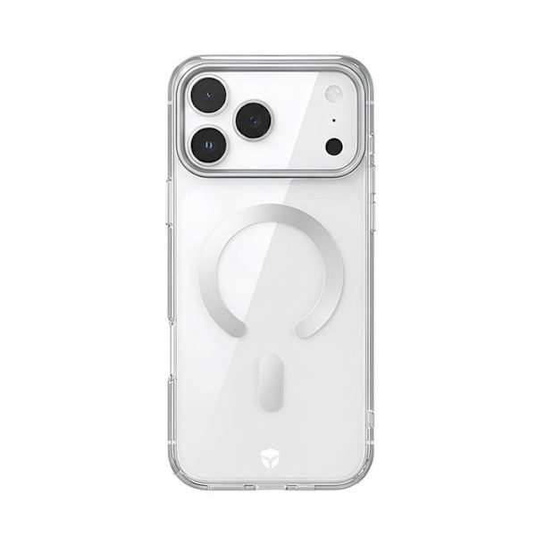 iPhone 17 Pro Max MagSafe Cover Metal Stødabsorberende 2m Premium FORCE CASE Grå Grå
