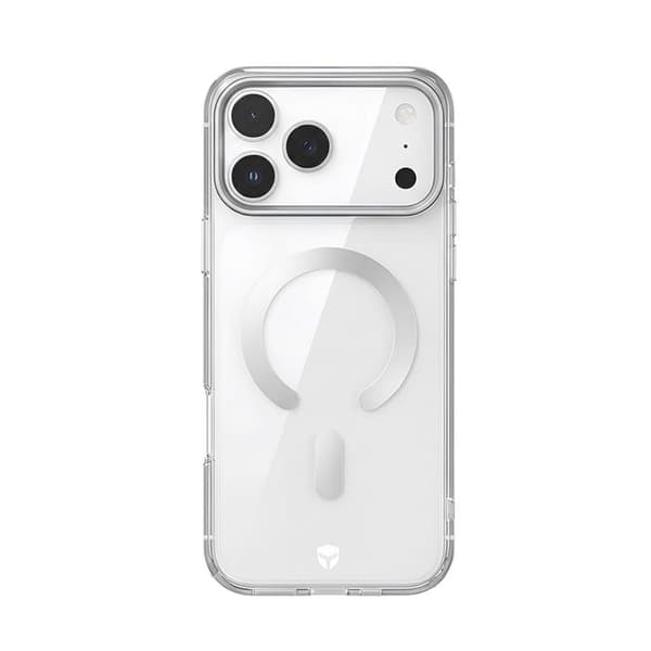 iPhone 17 Pro Max MagSafe Kontuurimetalli Iskunkestävä 2m Premium FORCE CASE Harmaa Grå