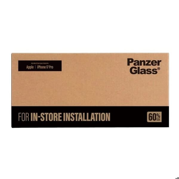 10-pack Skärmskydd för iPhone 17 Pro / 18 Pro med Transparent Panzer Glass Applicator Vit