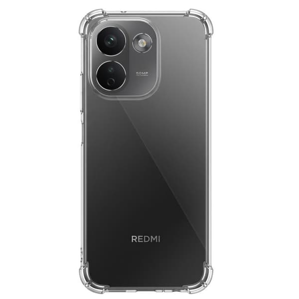 Stötabsorberande bumperfodral för Xiaomi Redmi Note 17 Pro Max med förstärkta hörn Zanaé Transparent Vit