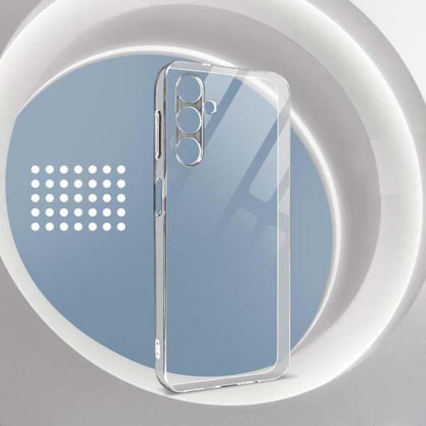 Suojakuori Samsung Galaxy A14 5G pehmeälle silikonille, erittäin ohut 2 mm läpinäkyvä Transparent