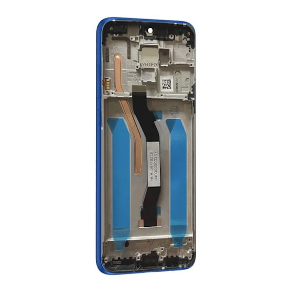 LCD-skärm + Pekskiva för Xiaomi Redmi Note 8 Pro med Blått Chassi Blå