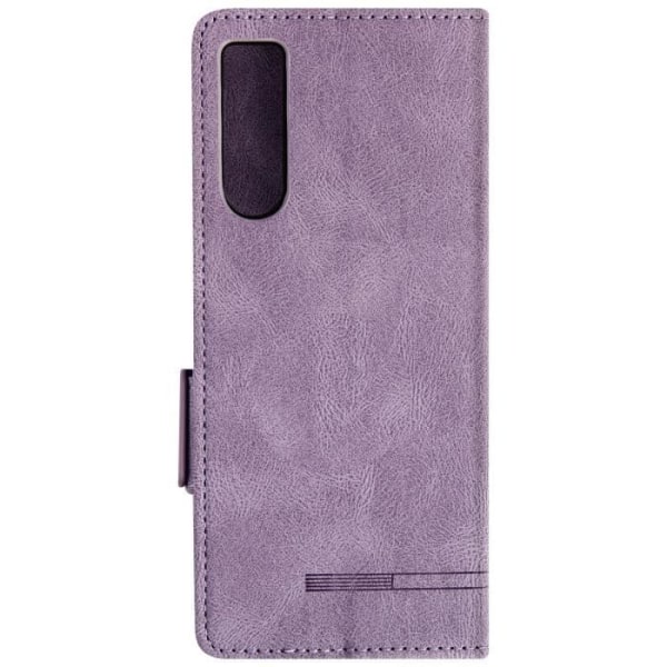 Xperia 10 V Folio Stand Lavender Flip Case