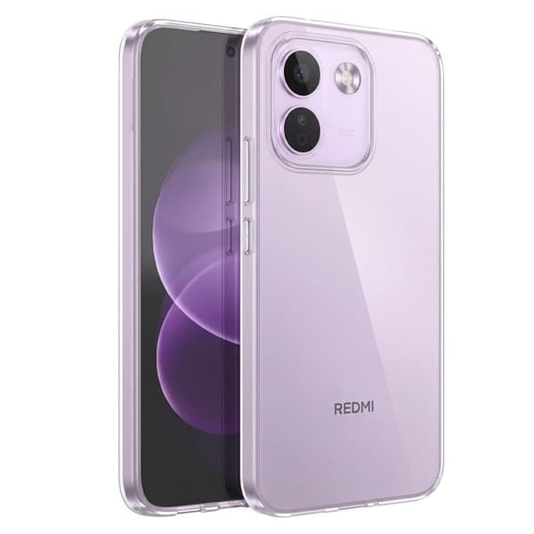 Silicone blød antishock gennemsigtig cover til Xiaomi Redmi Note 17 Pro Max Vit