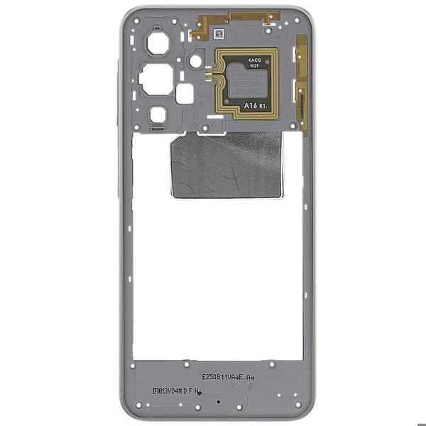 Ersättningscentralchassi för Galaxy A17 5G Service Pack Samsung Grå Grå