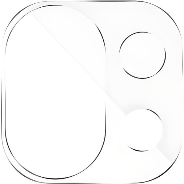 Filmmaterial Skydd - Xiaomi - Mi 11 Lite / Mi 11 Lite 5G - Härdat Glas 9H - Transparent - Kameraskydd Transparent