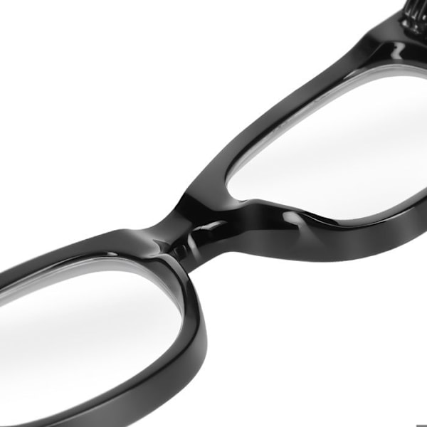 Rektangulære Solbriller Komfort CV3168 Gennemsigtige UV400 Linser Sort Svart