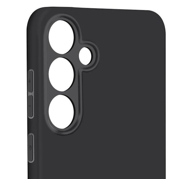 Coque - ILMOITA - Samsung Galaxy S24 - Mattapintainen Soft Touch - Naarmuuntumaton Suoja - Tyylikäs Muotoilu Svart