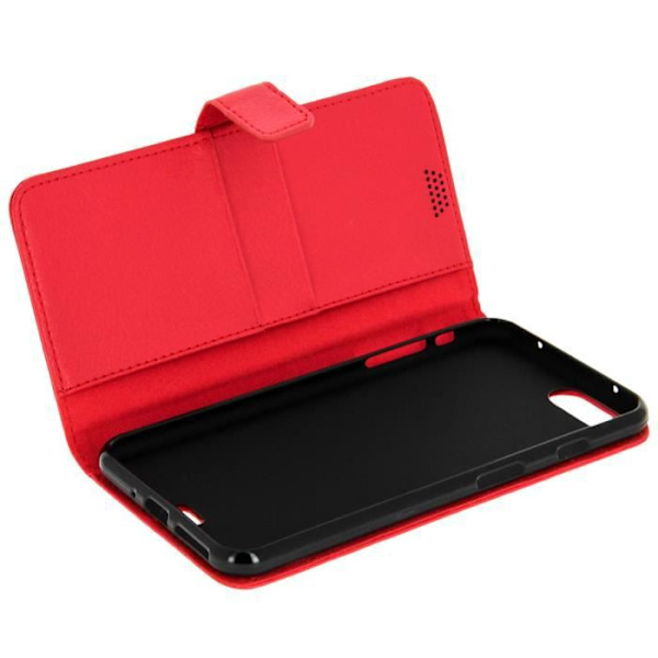 iPhone 7 Plus / iPhone 8 Plus Lompakon läppäkansi, punainen